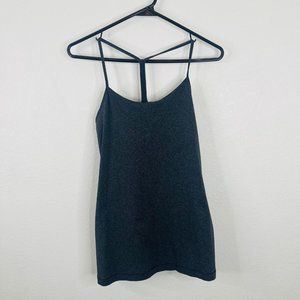 Lululemon Womens Gray Tank Size 0 Racerback Athletic Outdoor Yoga
